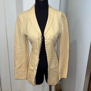 Jacket / Dress Rouge a Levres size 42 yellow